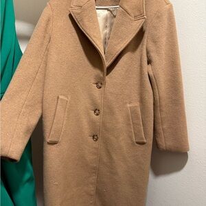 Abercrombie & Fitch Tan Trench Coat